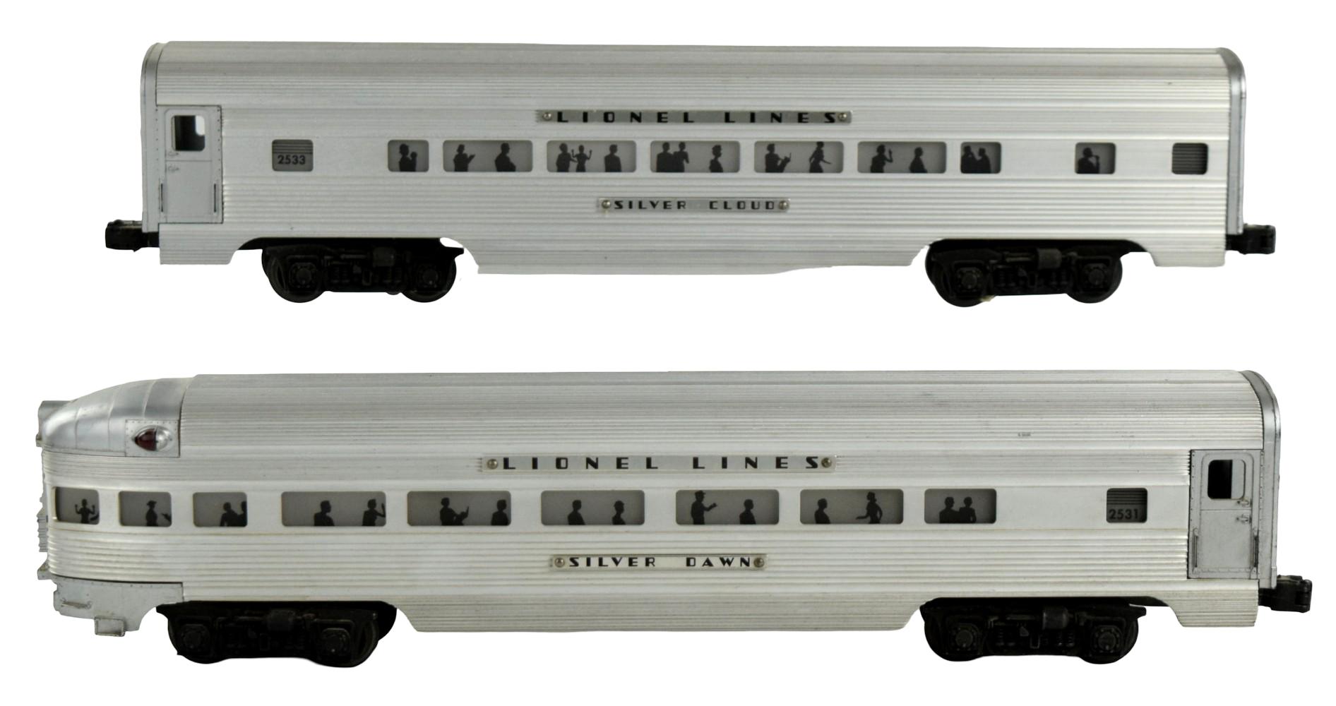 Lot 2 Postwar Lionel Lines O Gauge Cars