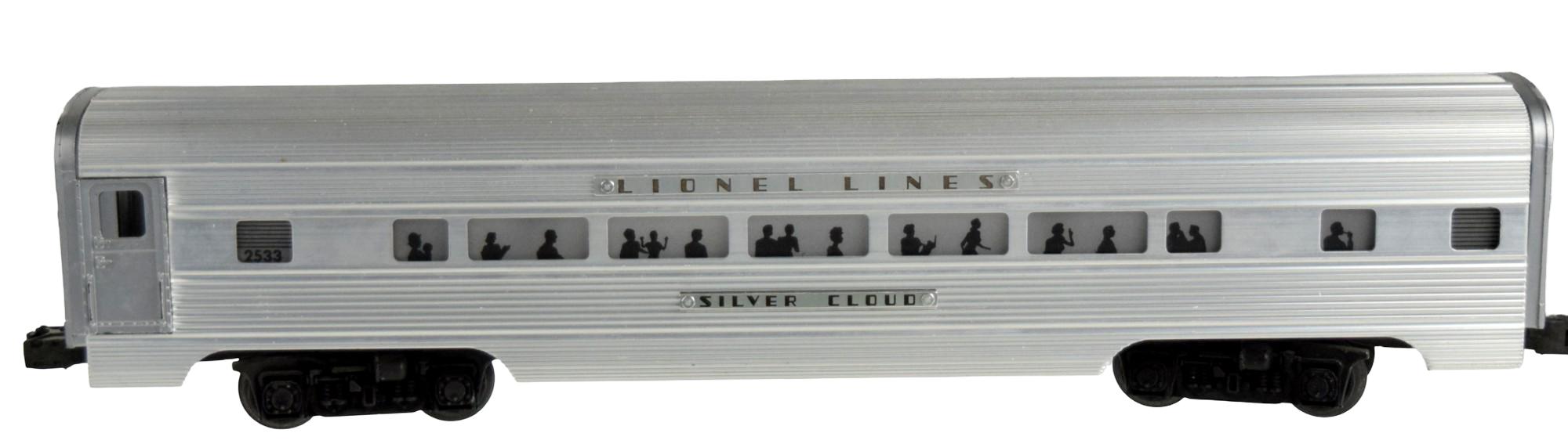 Postwar Lionel Lines O Gauge Silver Cloud # 2533