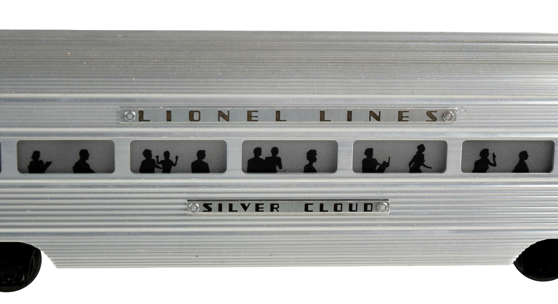 Postwar Lionel Lines O Gauge Silver Cloud # 2533