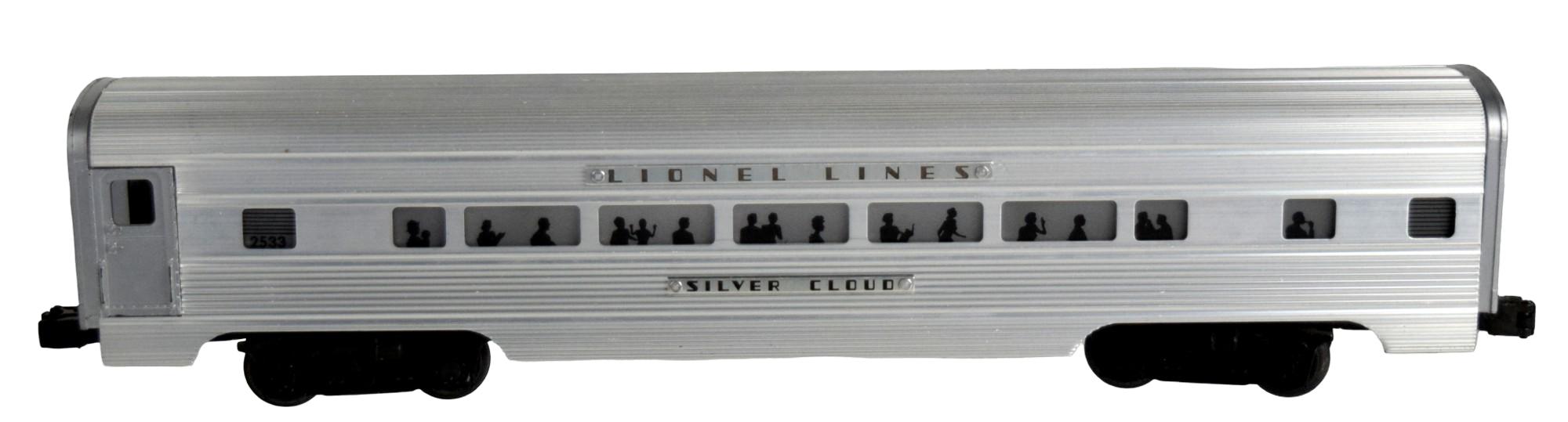 Postwar Lionel Lines O Gauge Silver Cloud # 2533