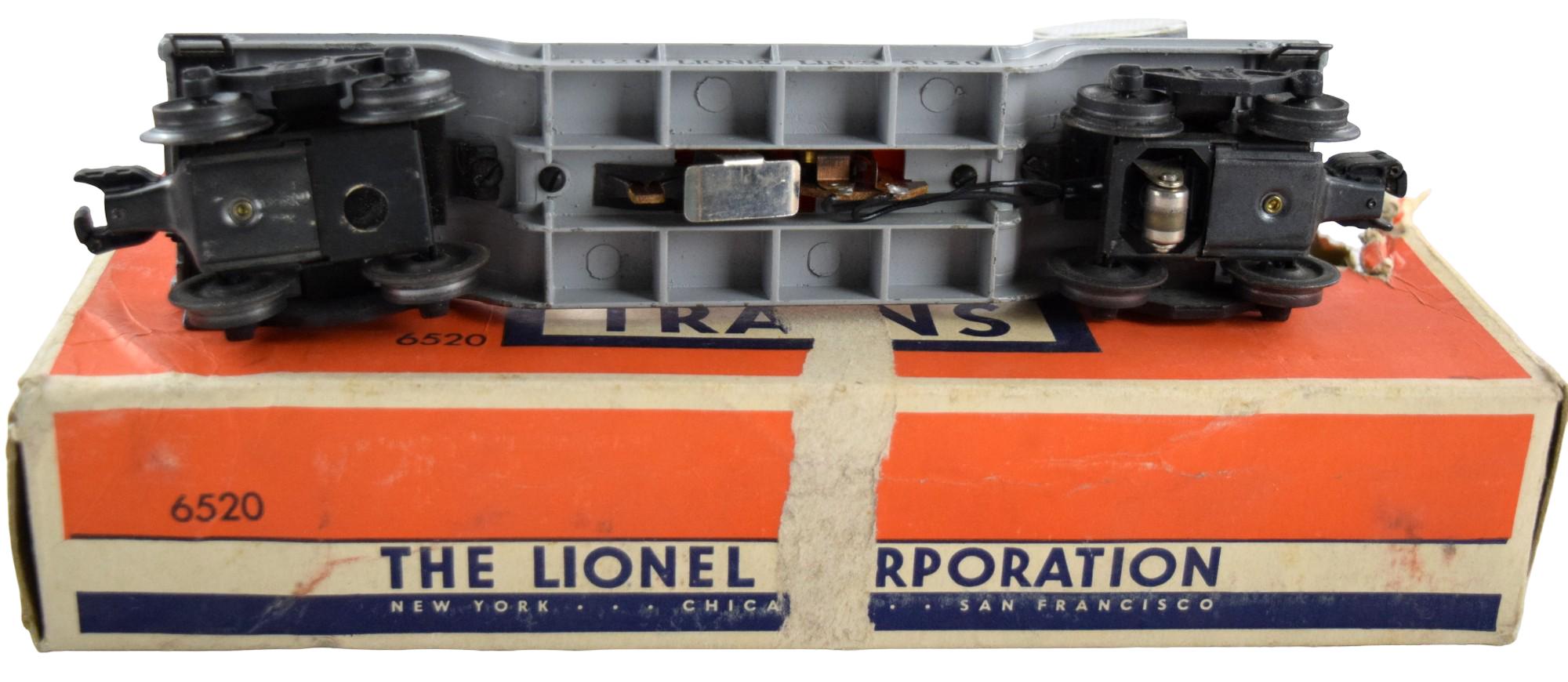 Postwar Lionel # 6462, 6520, 6257, 2465, 3461 Freight Cars Set