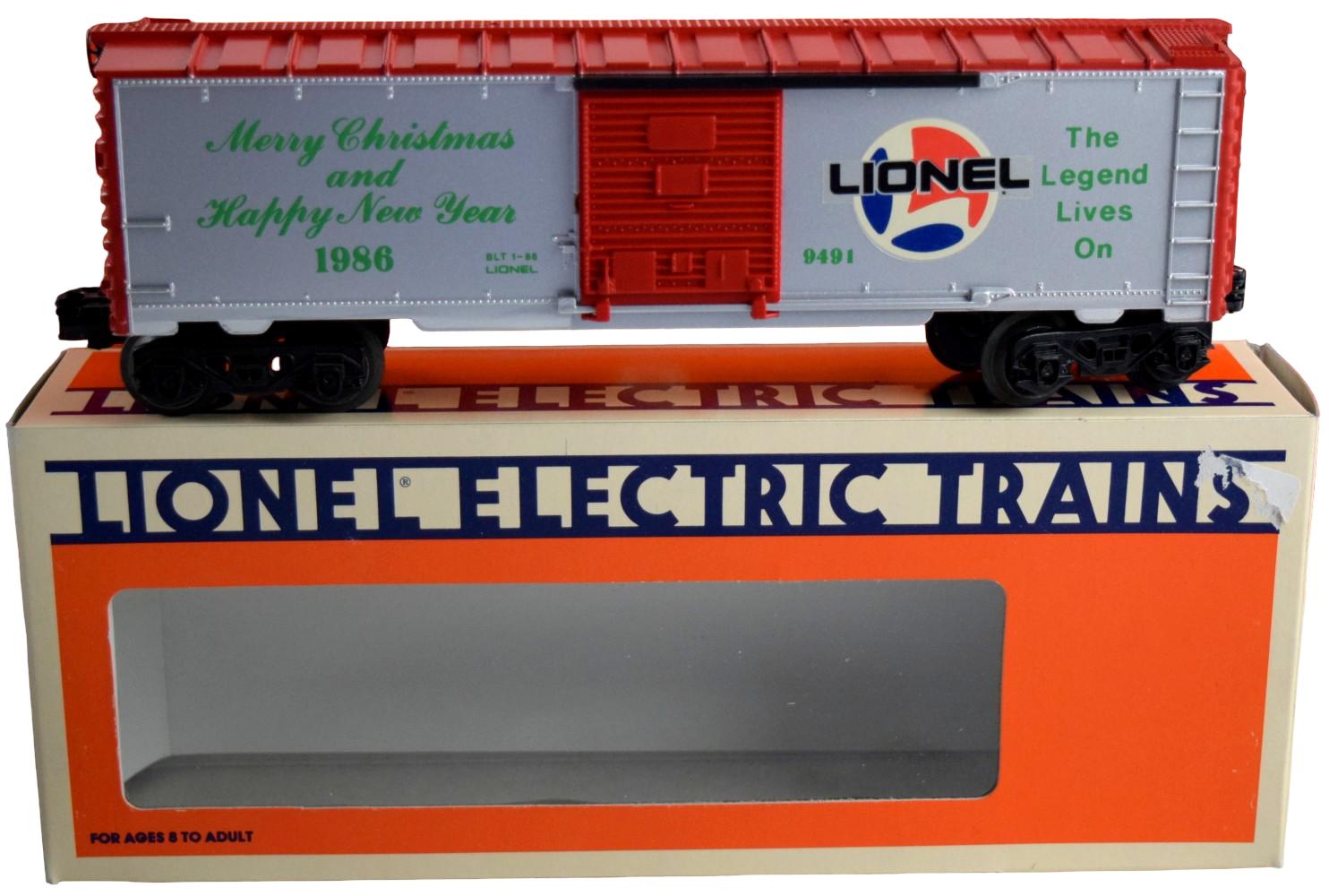 Postwar Lionel # 9491, 9163, 3370, 9506, 9492, 6116 Freight Cars Set
