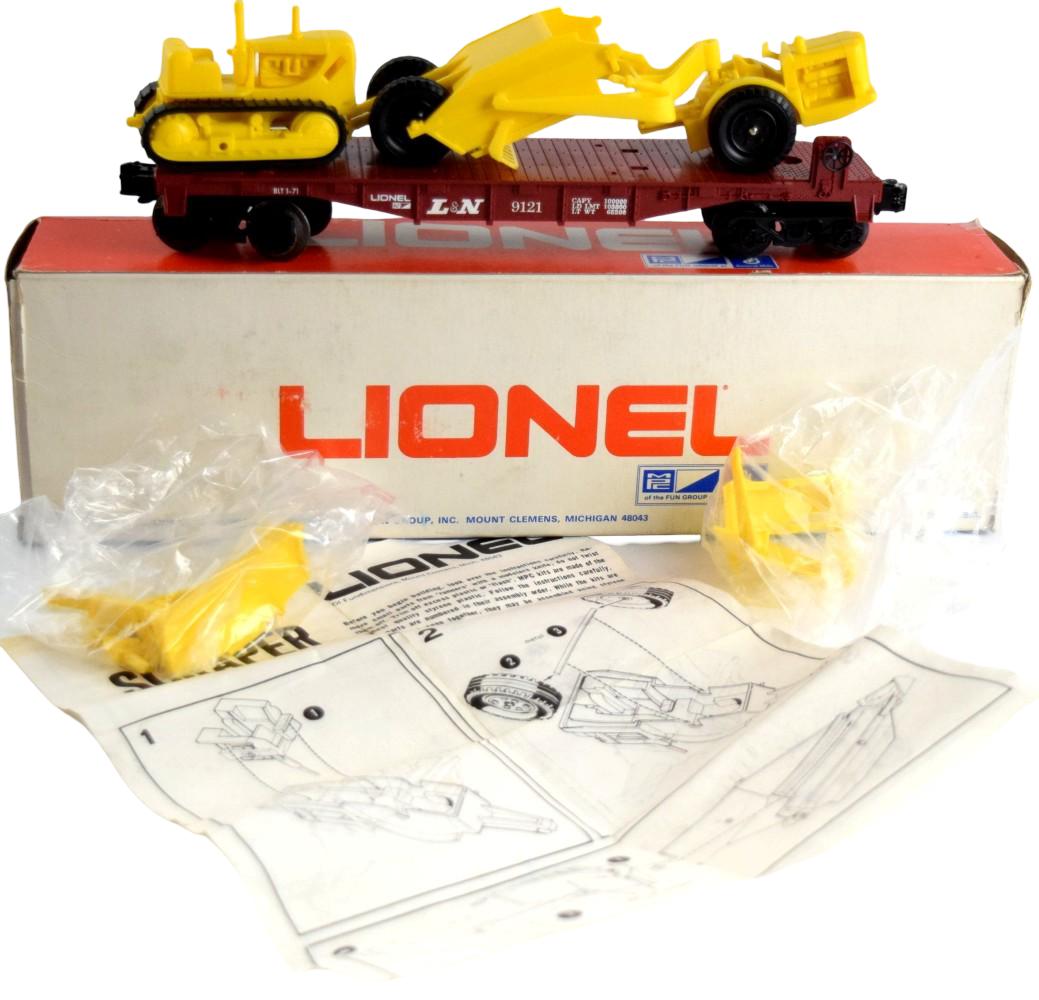 Postwar Lionel # 9491,9731,9602,9755,9121, 6126 Freight Cars Set