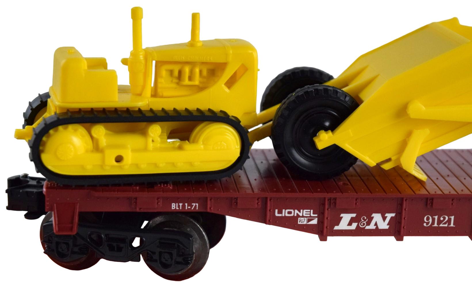 Postwar Lionel # 9491,9731,9602,9755,9121, 6126 Freight Cars Set