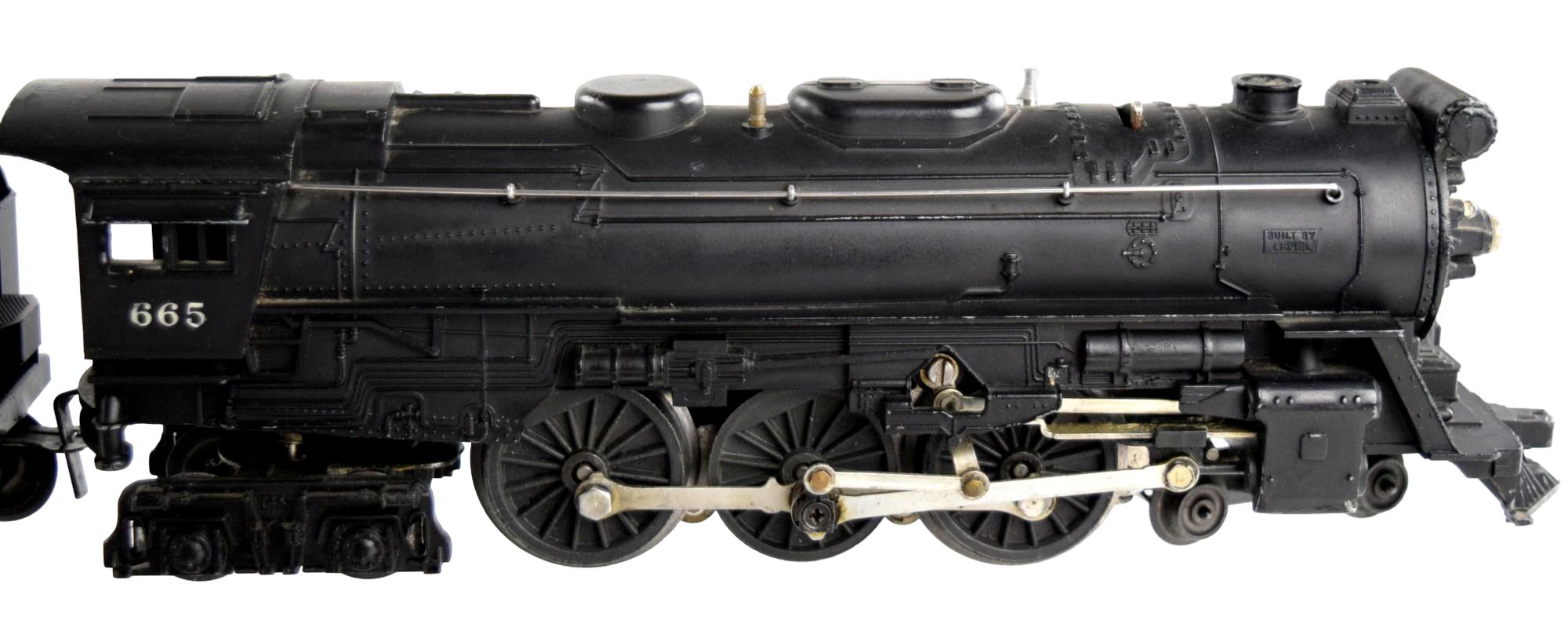 Vintage Lionel Lines 665 and 675 Steam Engines With Tenders