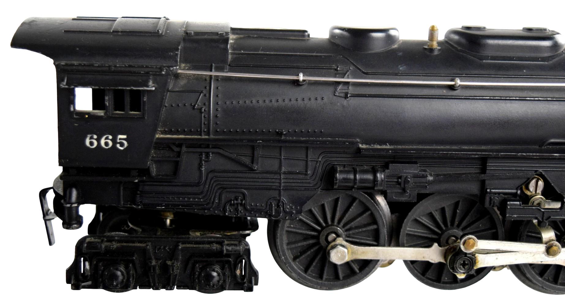 Vintage Lionel Lines 665 and 675 Steam Engines With Tenders