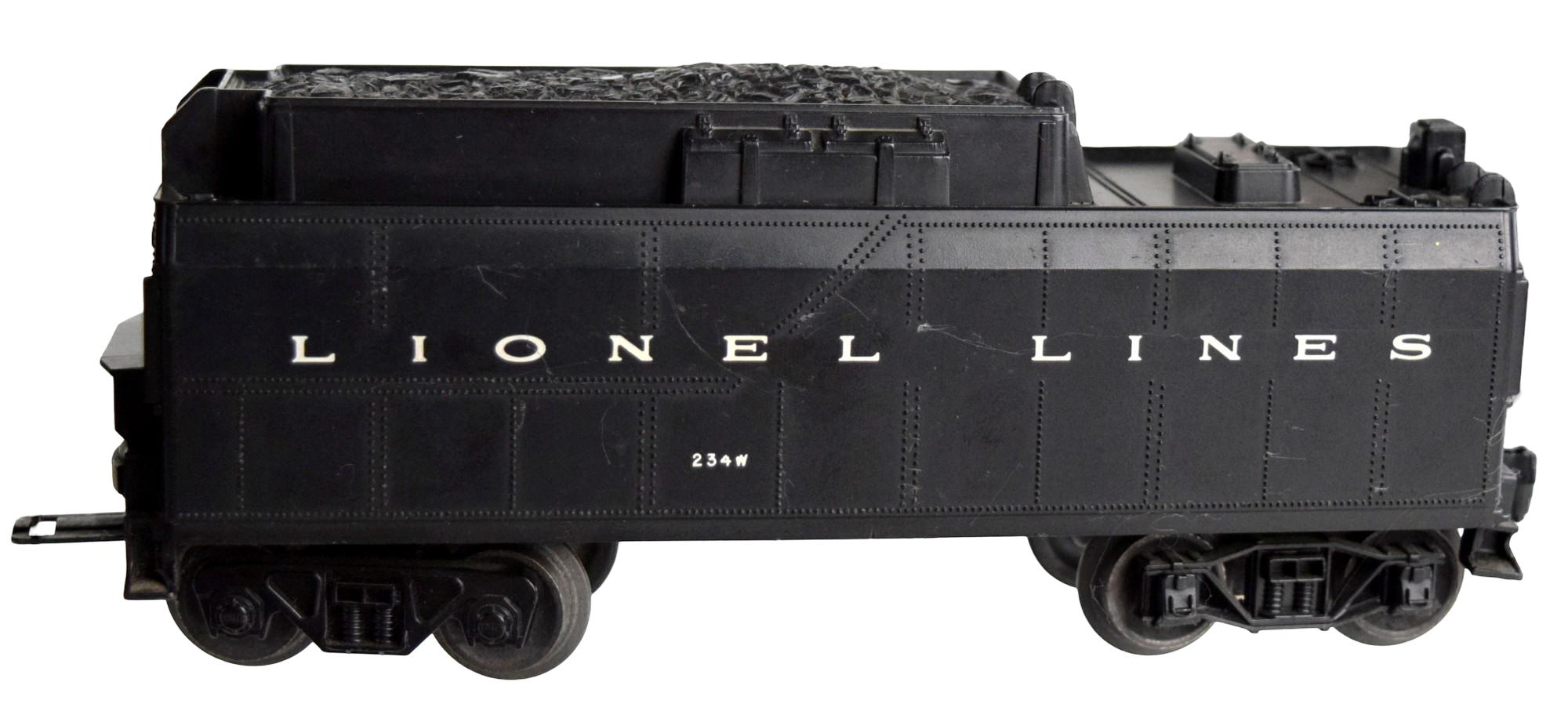 Vintage Lionel Lines 2037 and 2055 Steam Engines With Tenders