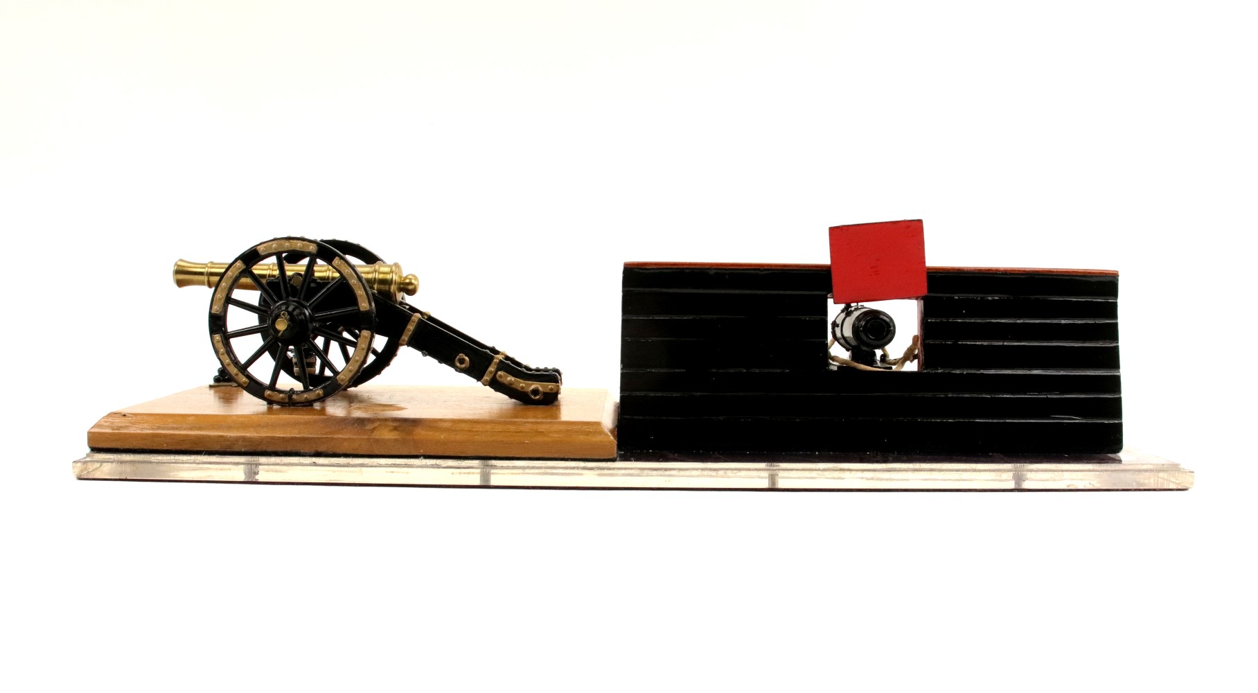 Pair Civil War 1861 Desktop Replica of U.S. Army Cannons