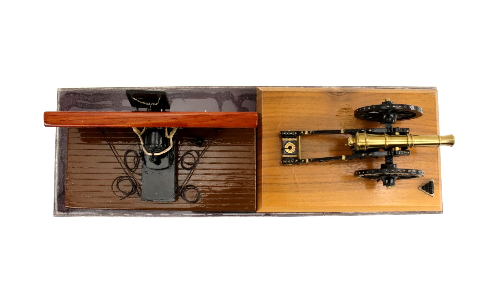 Pair Civil War 1861 Desktop Replica of U.S. Army Cannons
