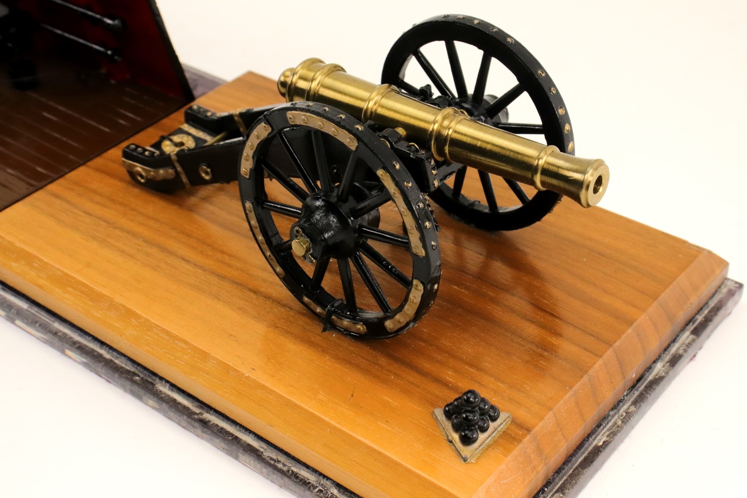 Pair Civil War 1861 Desktop Replica of U.S. Army Cannons