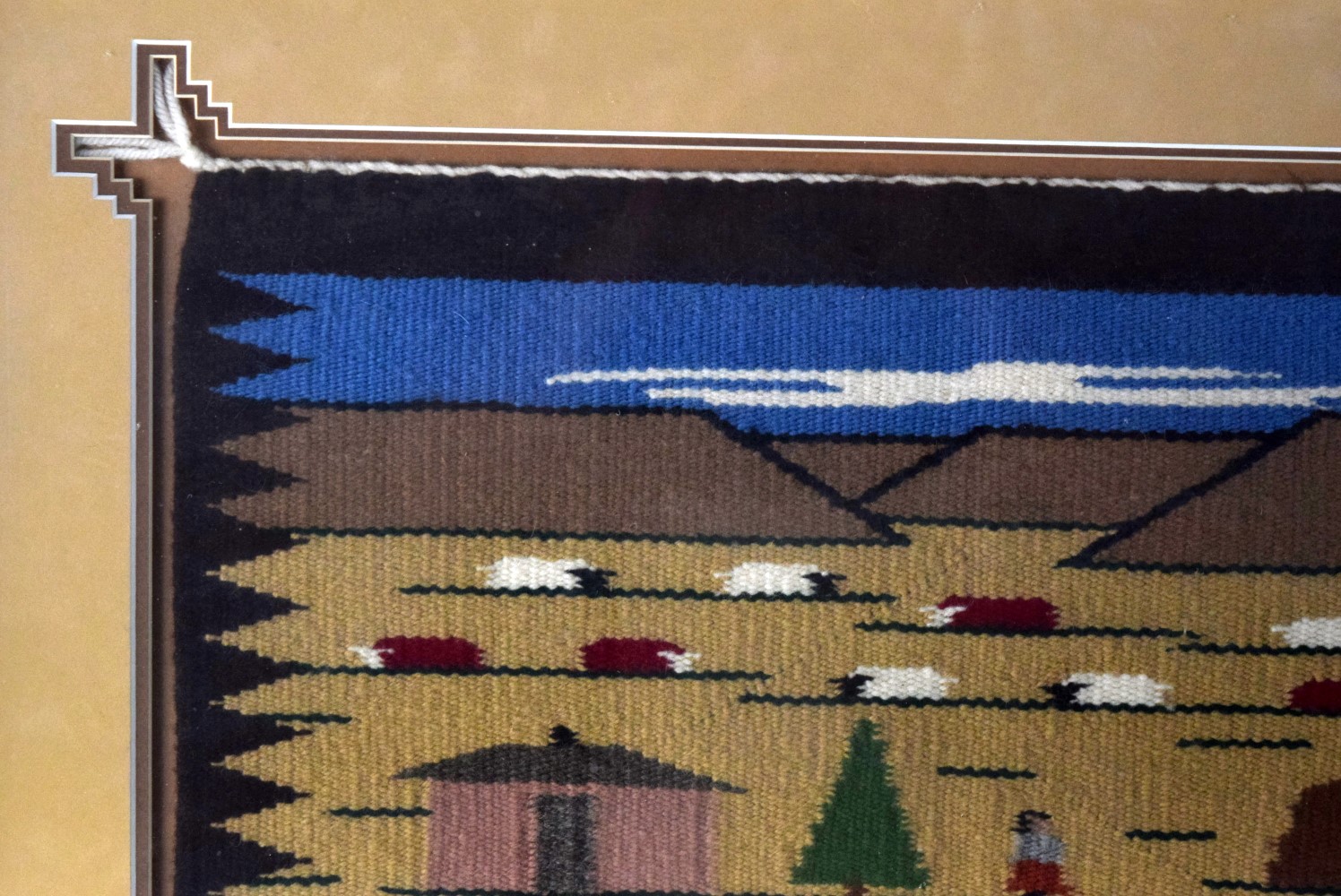 Have A Nice Day Native American Navajo Rug