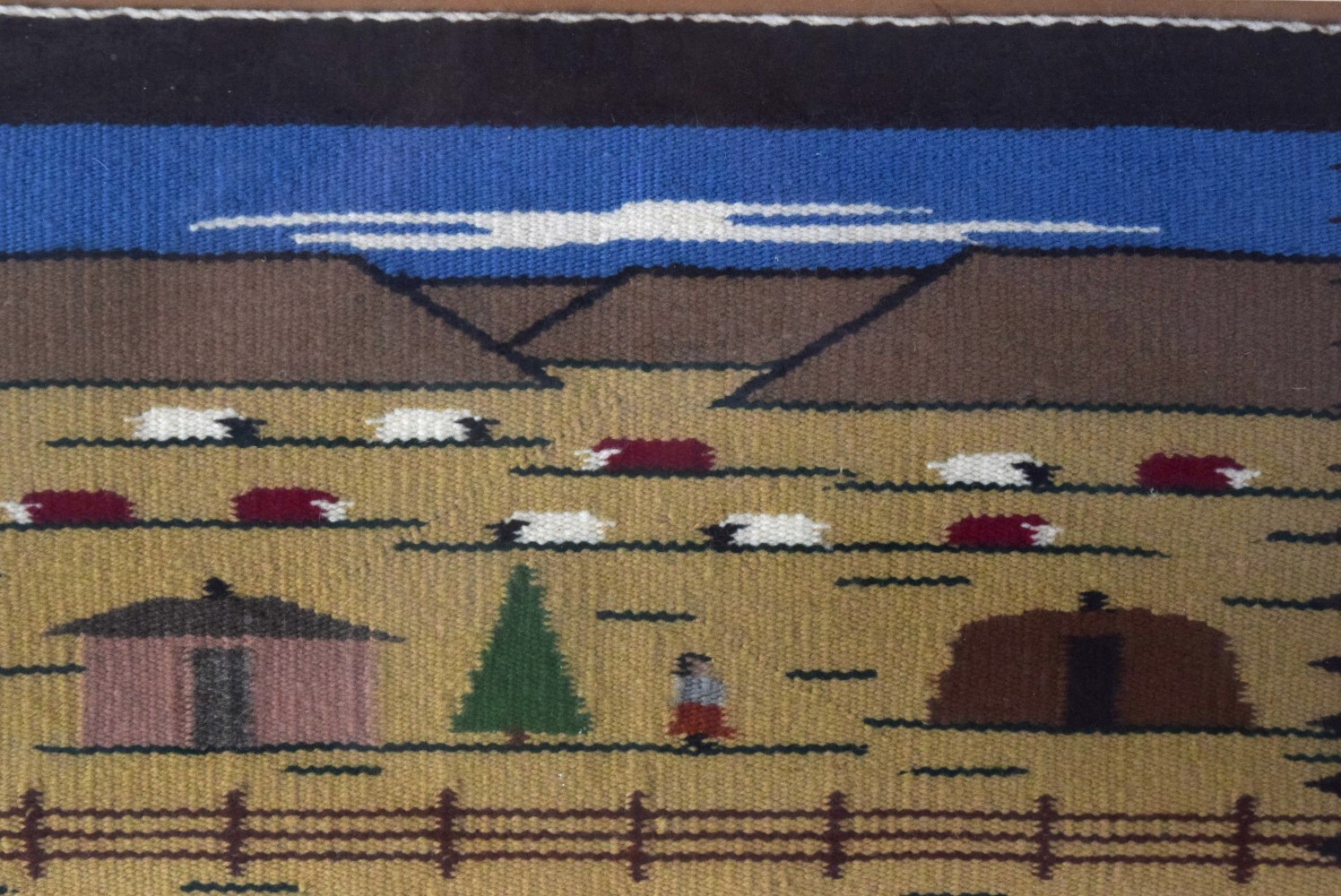 Have A Nice Day Native American Navajo Rug