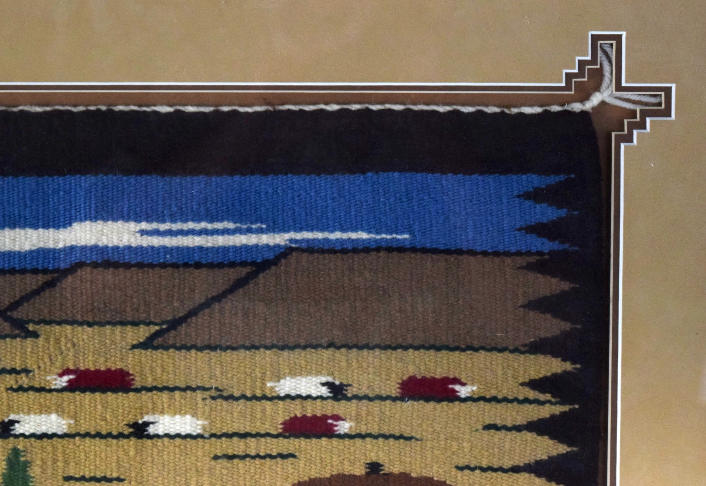 Have A Nice Day Native American Navajo Rug