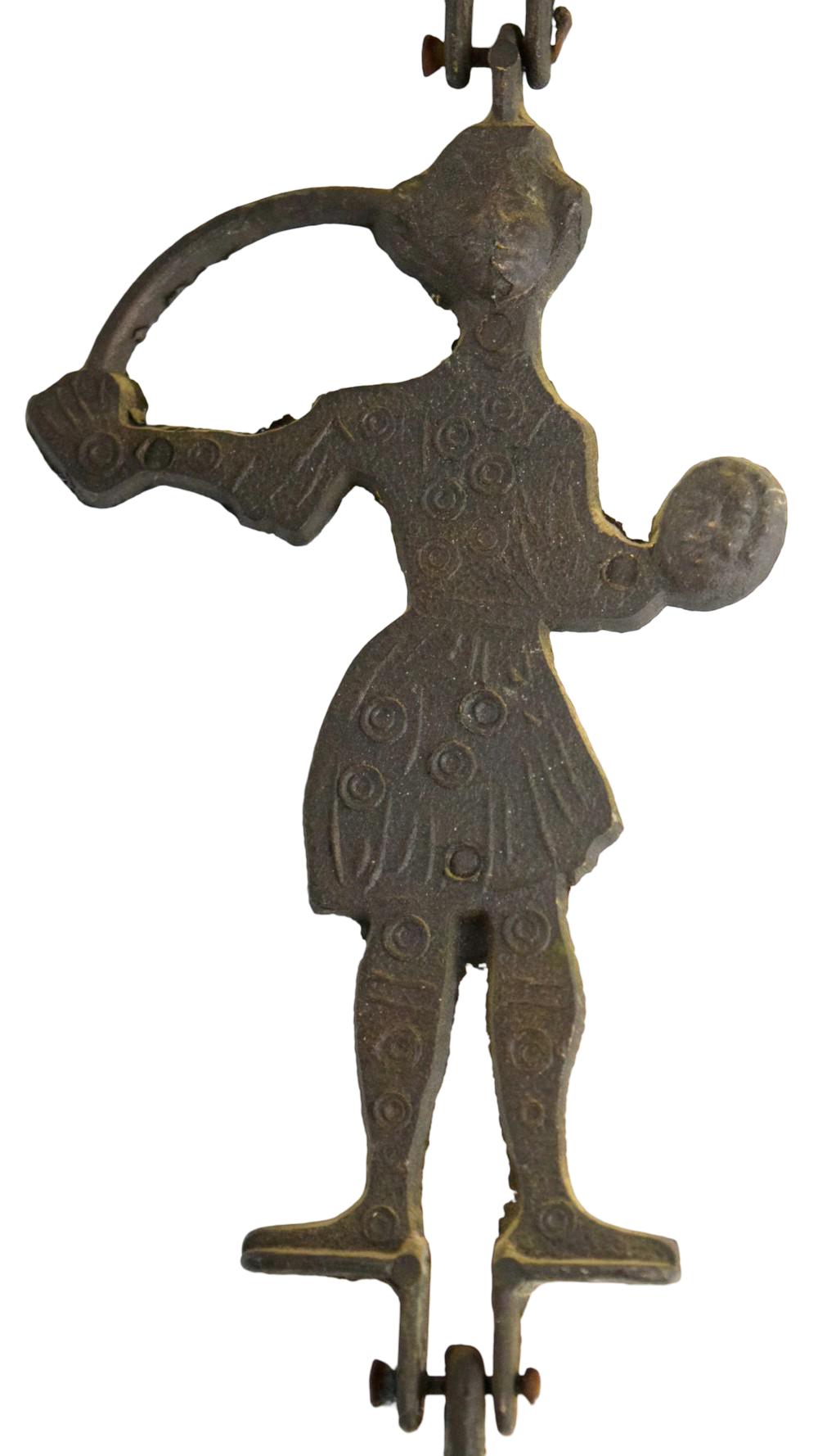 Byzantine Orthodox Brass Cross Candle Holder