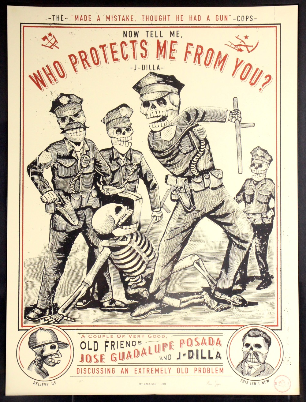 Ravi Zupa An Extremely Old Problem Artist Proof Signed Print