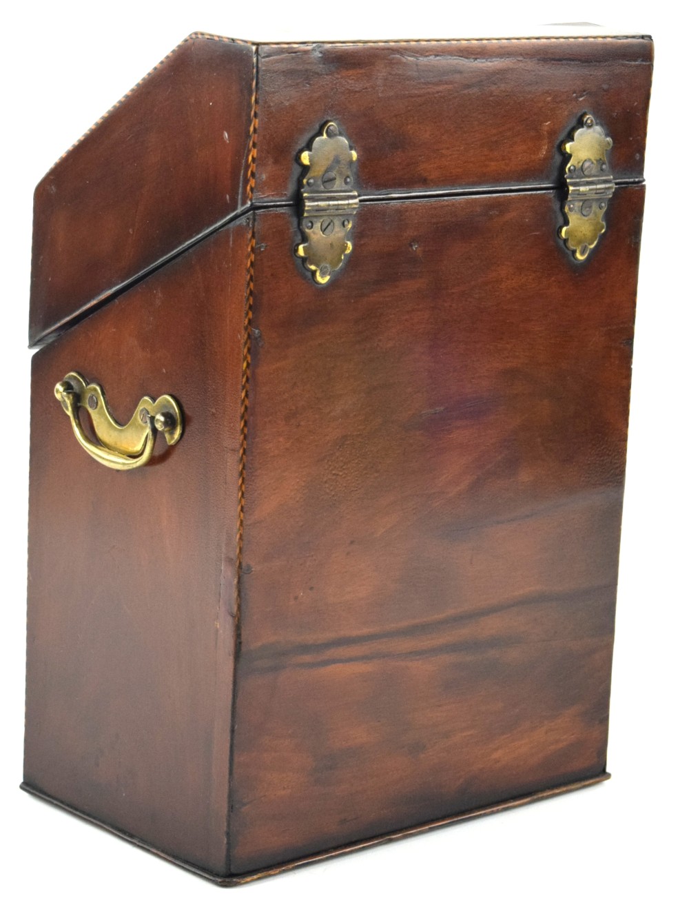 Antique Mahogany Knife Box George III