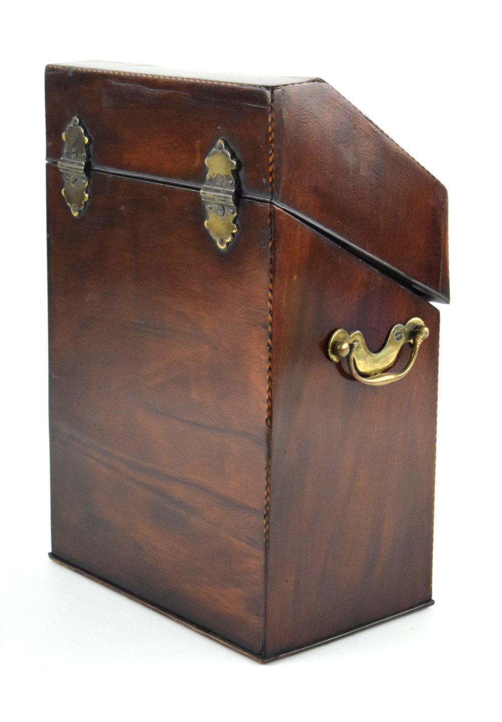 Antique Mahogany Knife Box George III