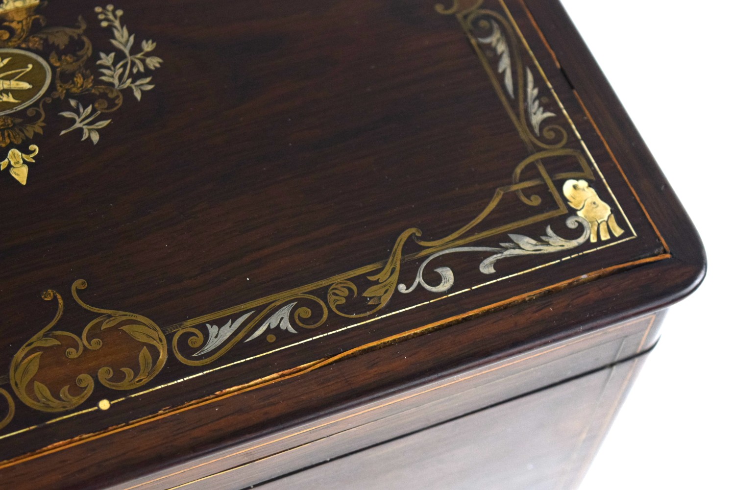 NAPOLEON III INLAID LIQUOR CABINET 19TH CENTURY
