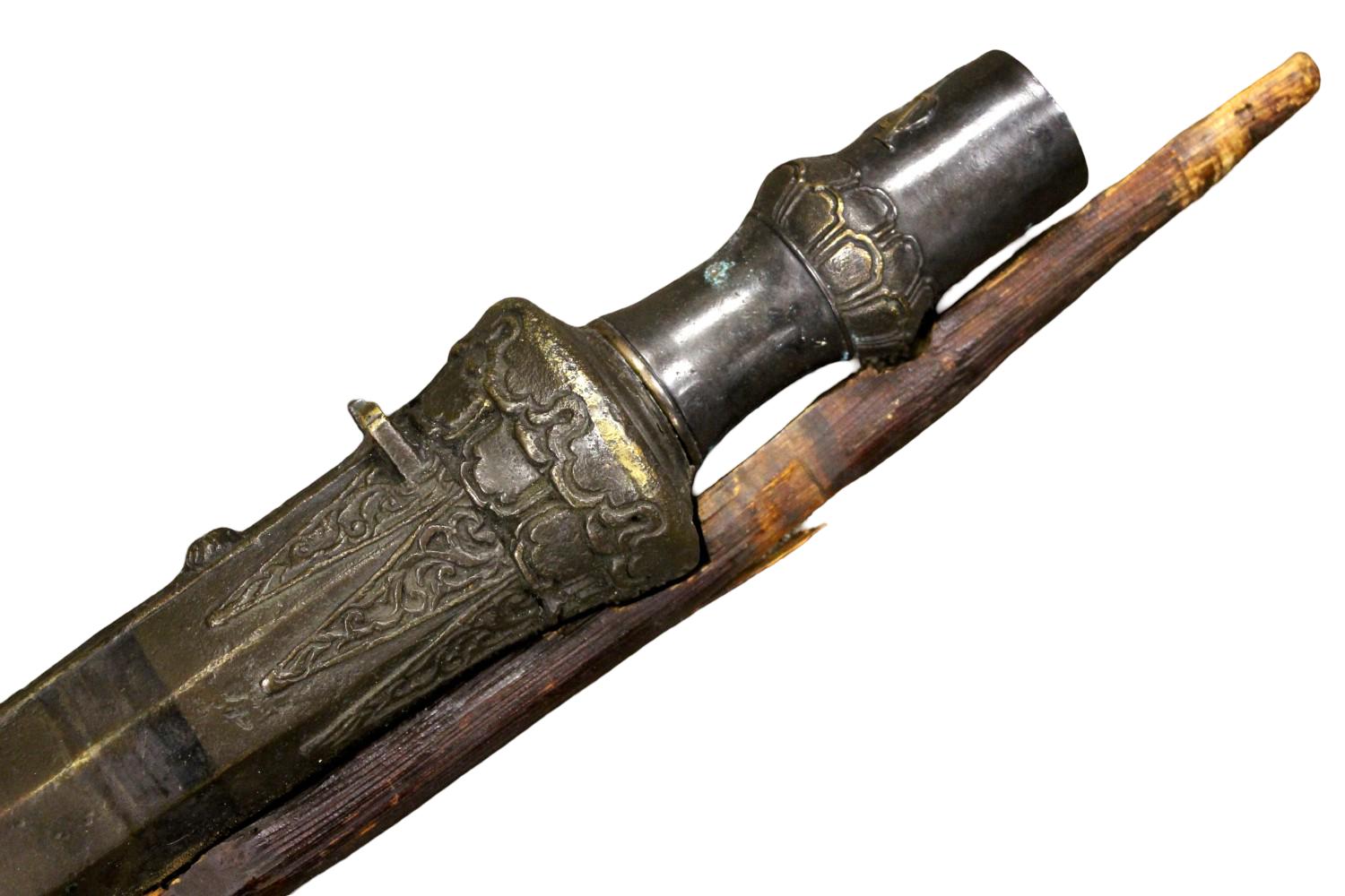 Antique Late 17th early 18th Century VOC Dutch Bronze Lantaka Canon