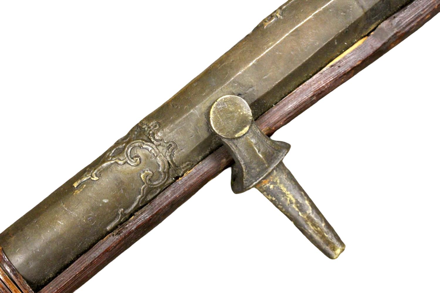 Antique Late 17th early 18th Century VOC Dutch Bronze Lantaka Canon
