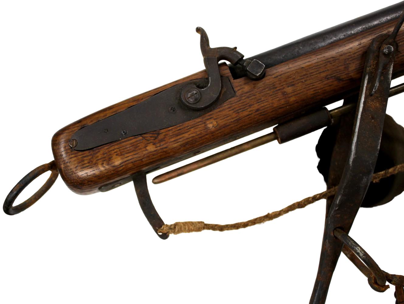 RARE 19th CENTURY HMONG SOUTHEAST ASIAN "MONKEY GUN" MUSKET