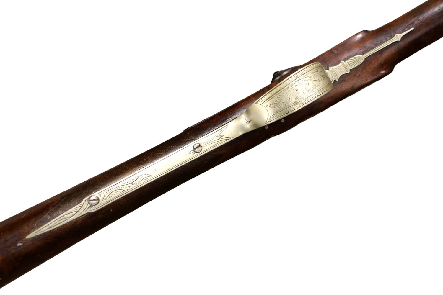 American Civil War era Ornate 69 Caliber Percussion Hunting Rifle by WARREN, ALBANY, NEW YORK