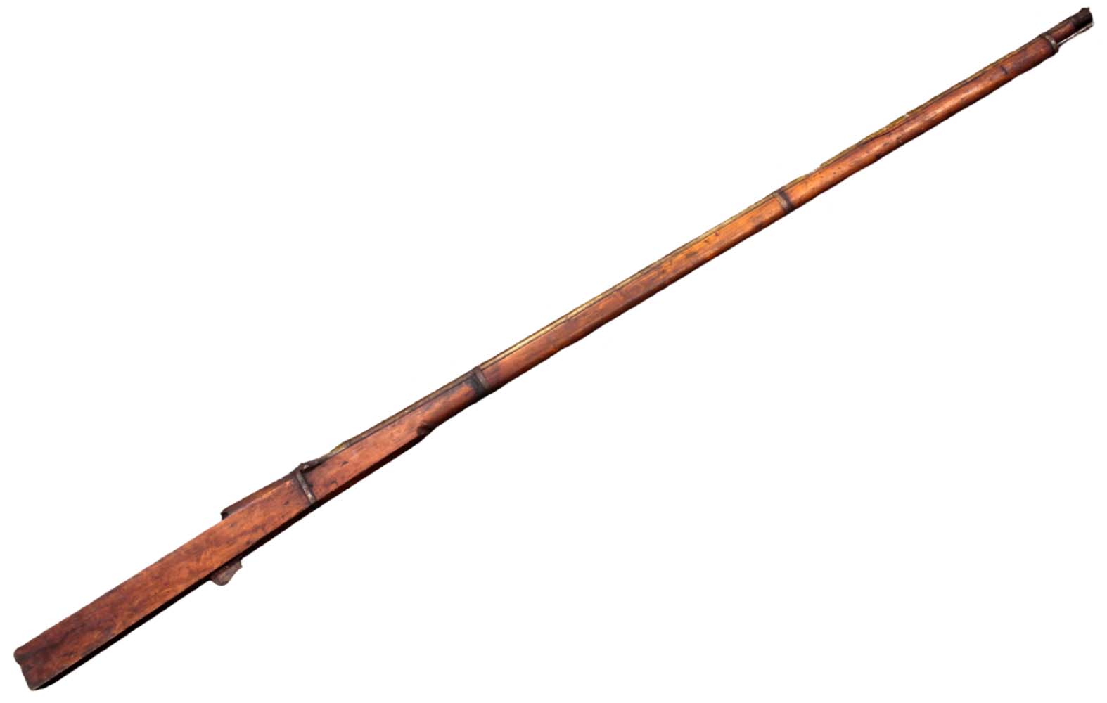 Exceptionally Long and Heavy 18th-19th C. Mughal Indian TORADAR Wall Gun Cannon, Arsenal Marked Barrel.