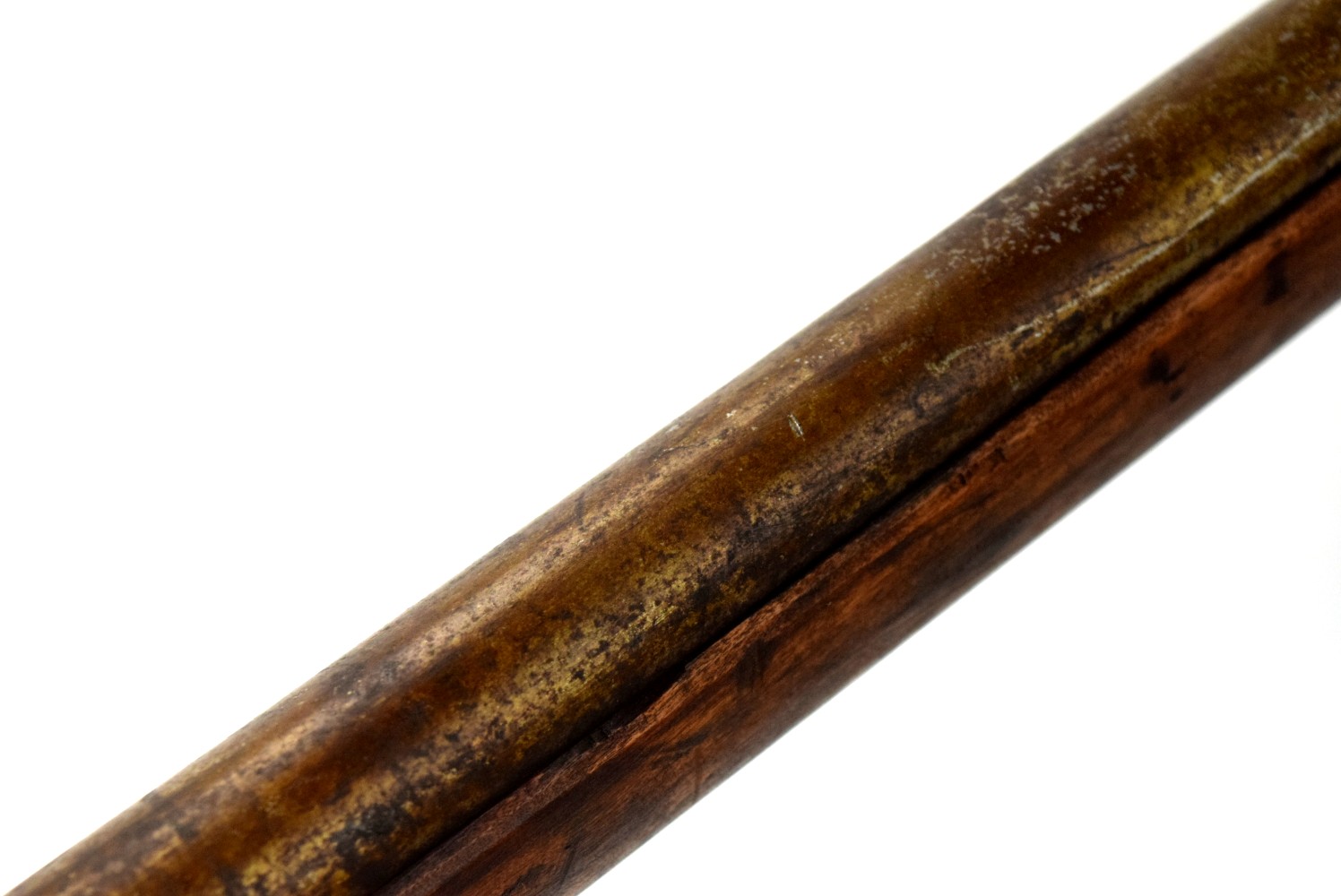 Exceptionally Long and Heavy 18th-19th C. Mughal Indian TORADAR Wall Gun Cannon, Arsenal Marked Barrel.