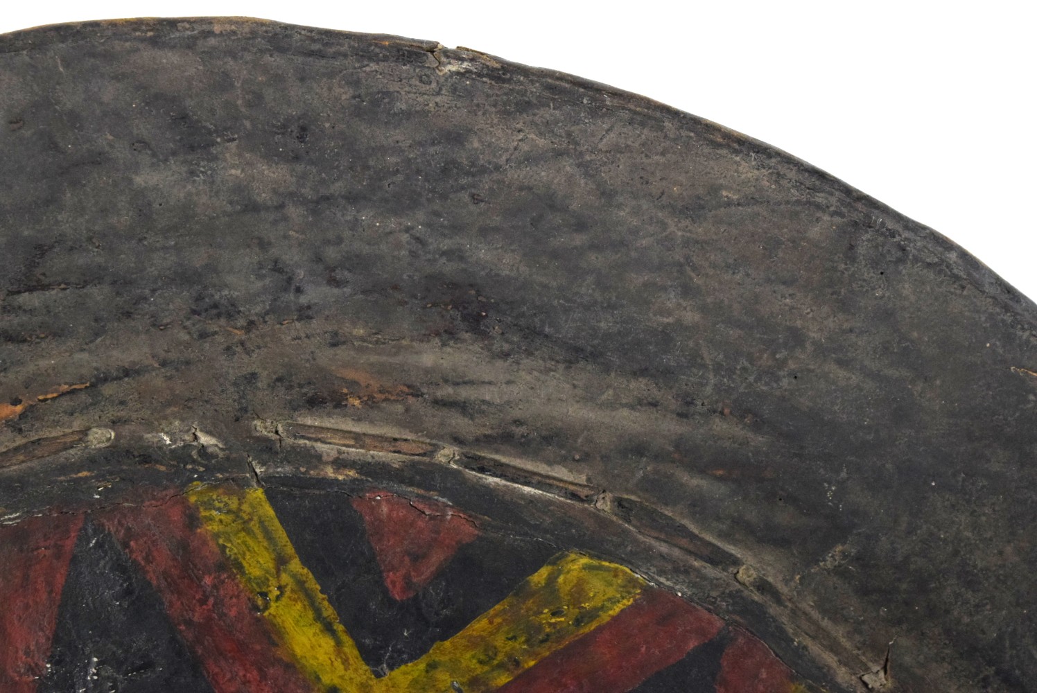 Antique Chinese Shield Sichuan Province Southwestern China