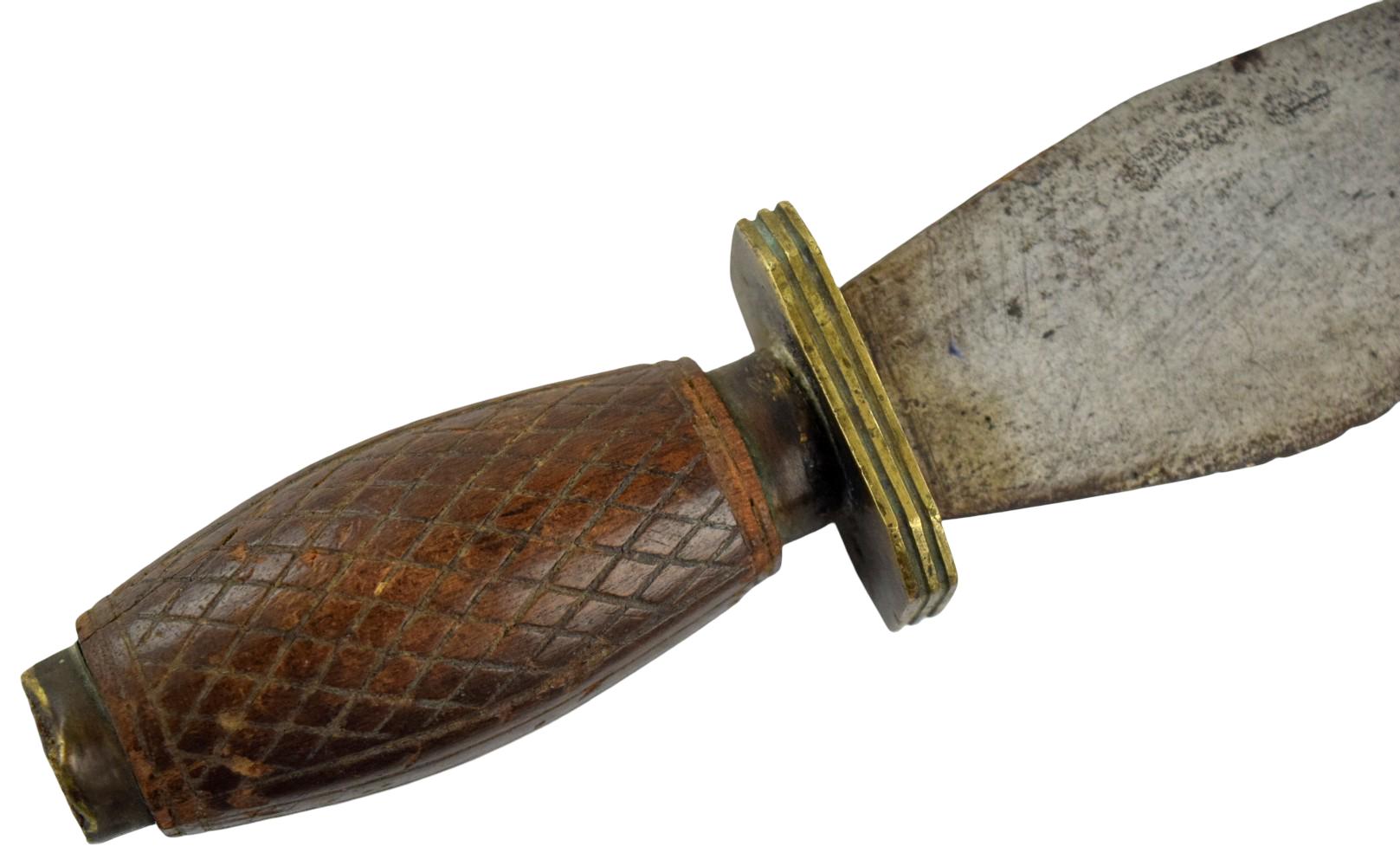 19th Century Chinese Qing Dynasty Dao Fighting Knife