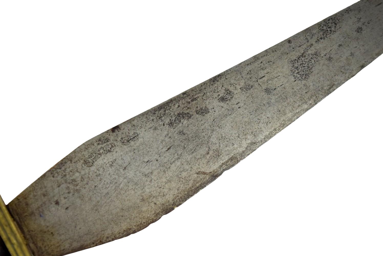 19th Century Chinese Qing Dynasty Dao Fighting Knife