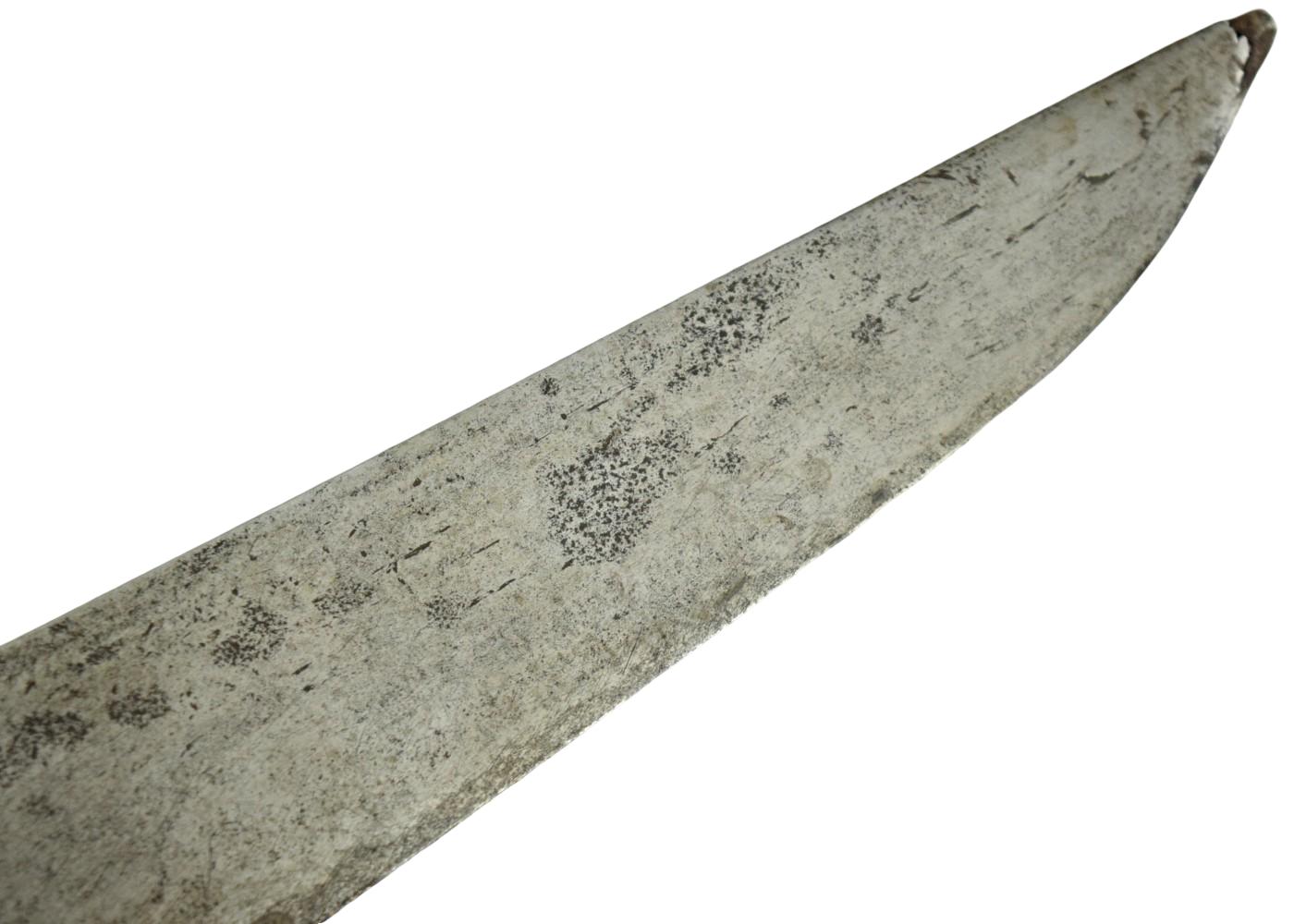 19th Century Chinese Qing Dynasty Dao Fighting Knife