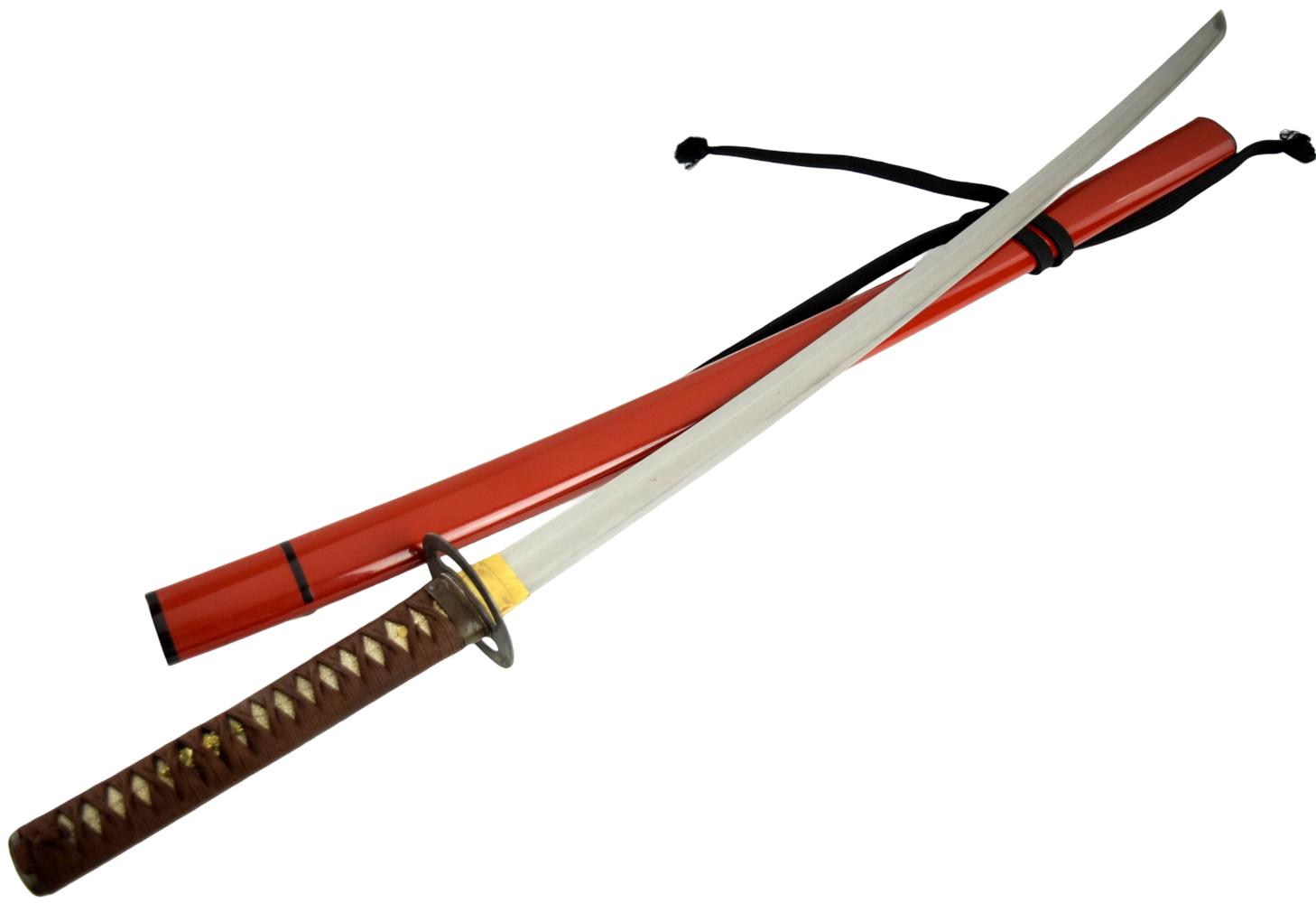 Early 1500 Koto katana, 27 and 1/2 inch length of cutting edge, exceptional condition blade and mounts.