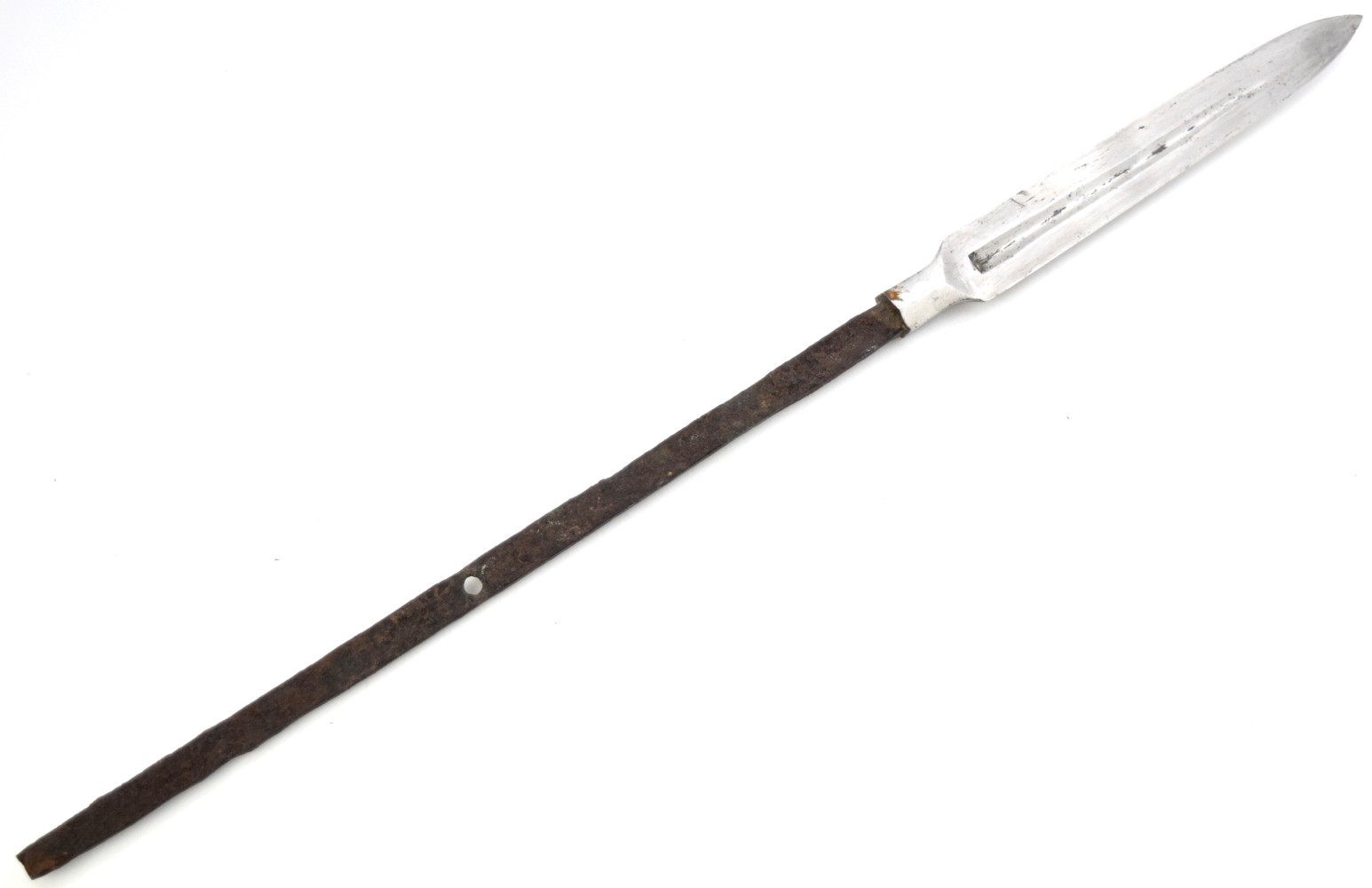 Early Japanese Samurai YARI Spear Head, Early Shinto or Koto Period.