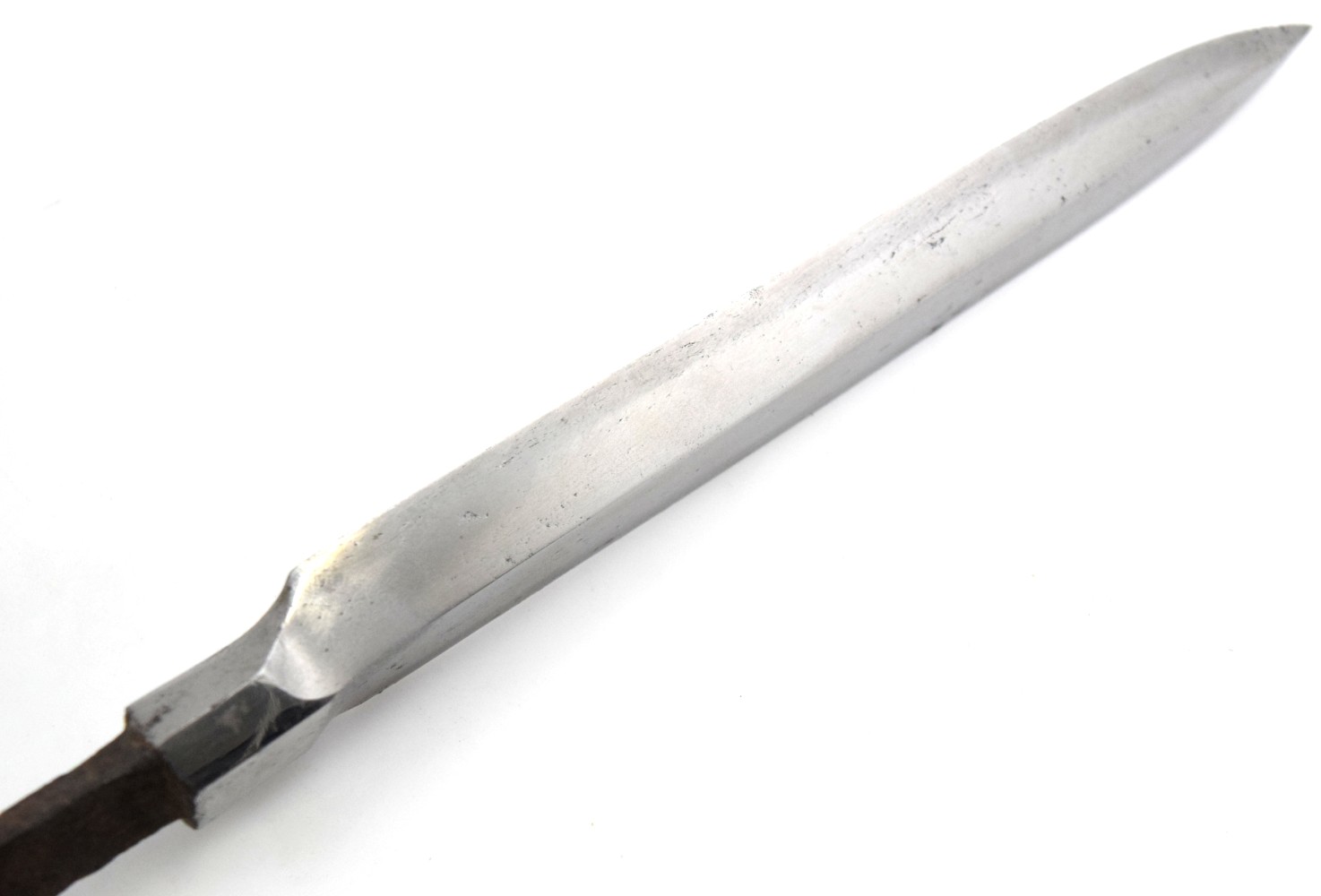 Early Japanese Samurai YARI Spear Head, Early Shinto or Koto Period.