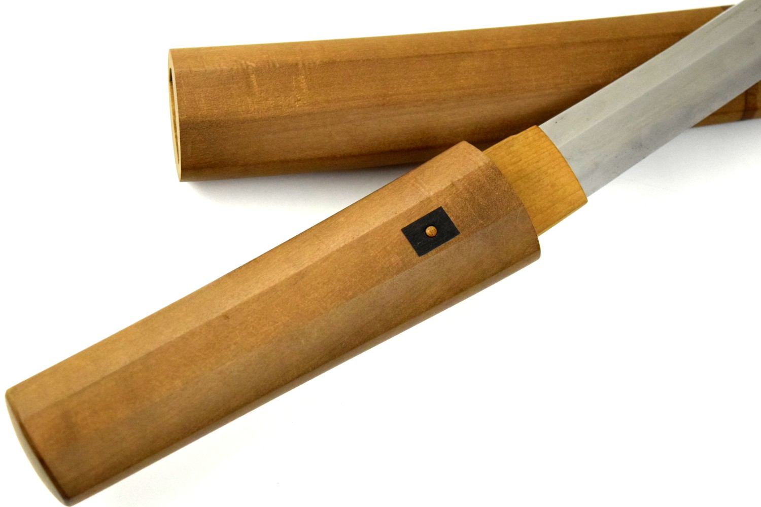 Edo period Japanese Tanto knife, late 1600s ~ signed Sesshu ju Fujiwara Yoshikuni.