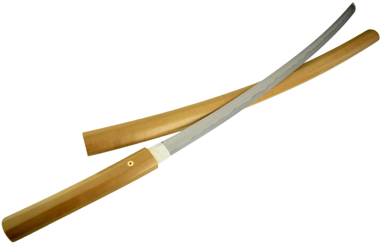 A very attractive 19th century Japanese sword, very healthy in polish. A fine Koyama Katana signed by Bizen no suke Fujiwara Munetsugu and