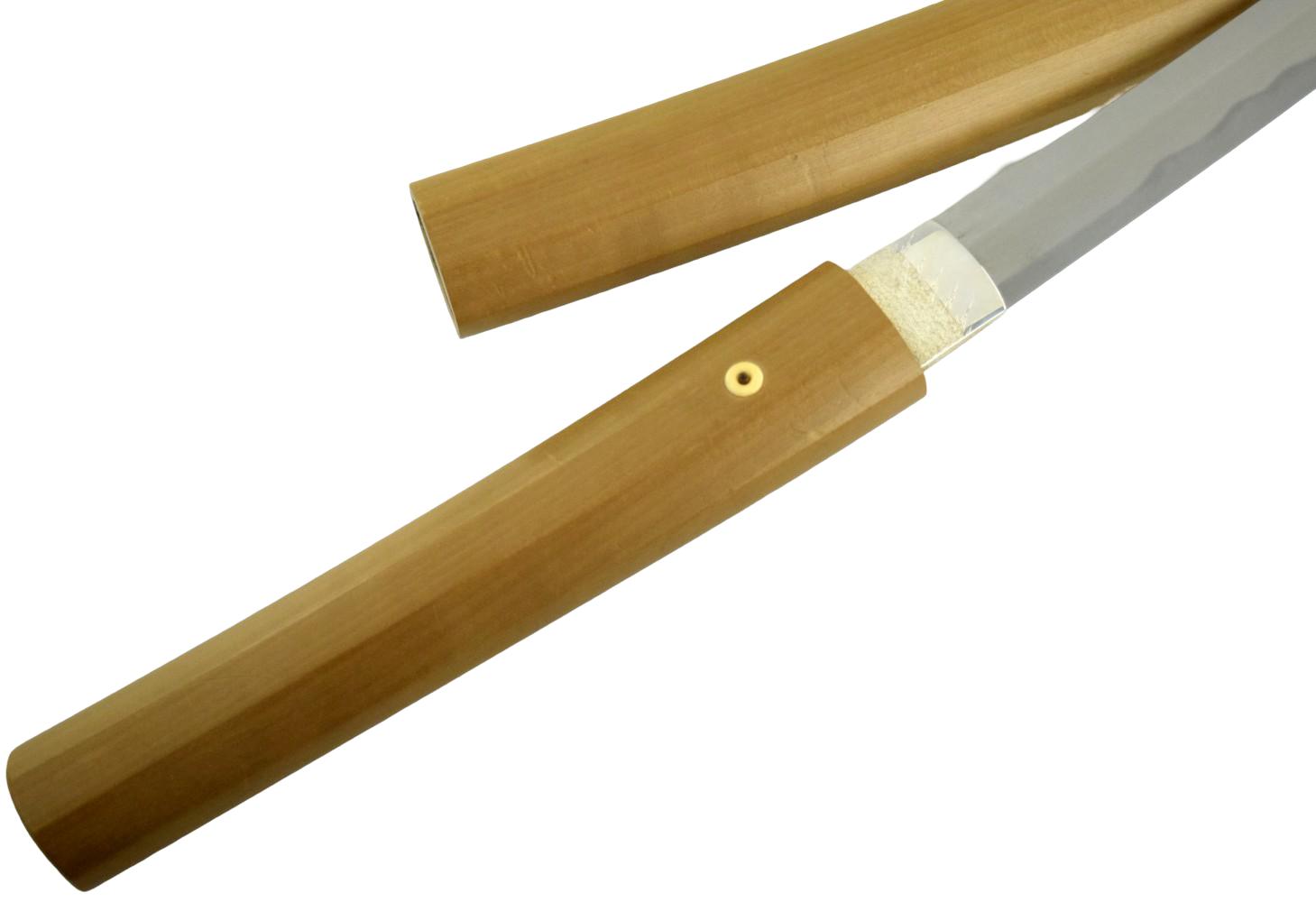 A very attractive 19th century Japanese sword, very healthy in polish. A fine Koyama Katana signed by Bizen no suke Fujiwara Munetsugu and