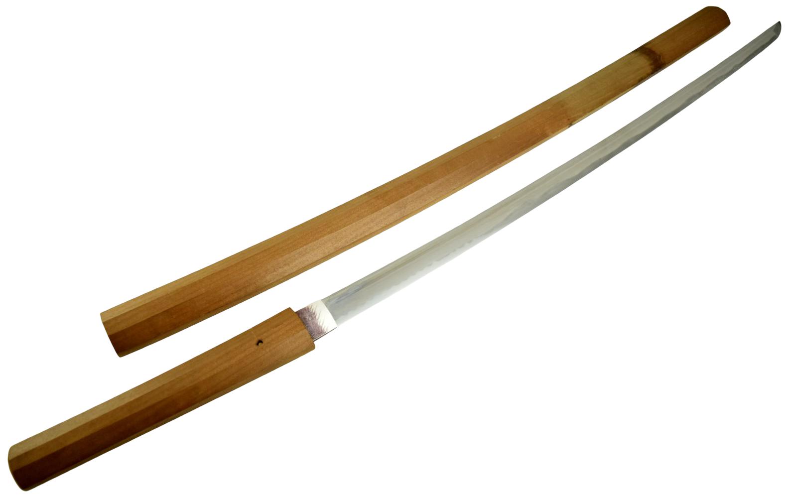 A 19th century Japanese sword Katana by the 12th generation of Aizu Kanesada.