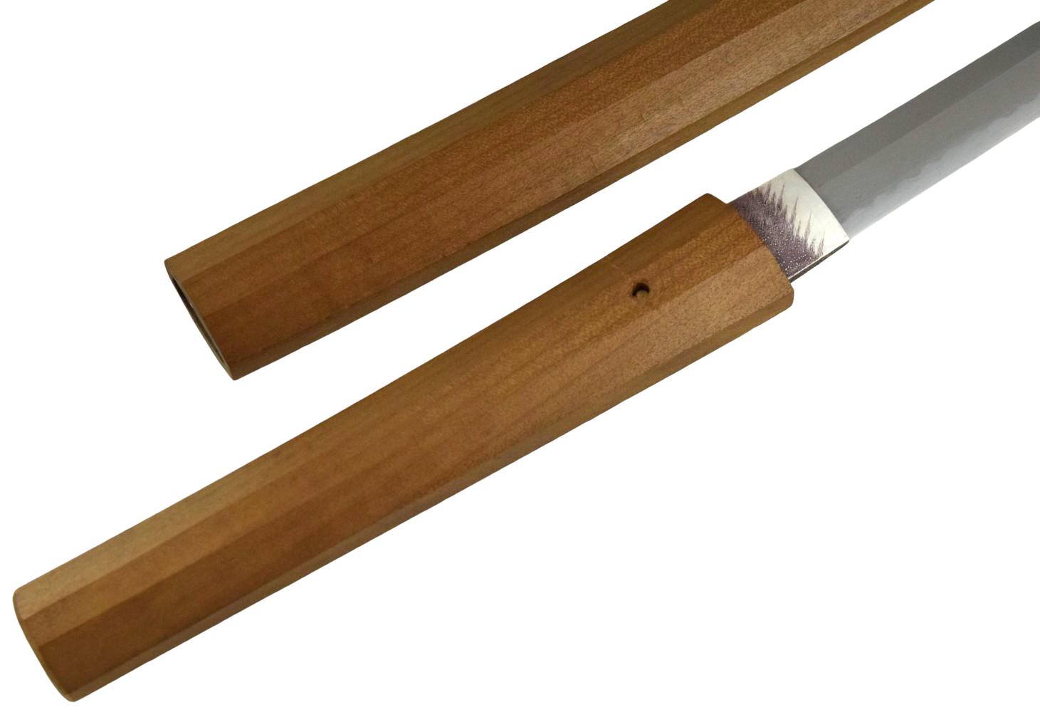 A 19th century Japanese sword Katana by the 12th generation of Aizu Kanesada.
