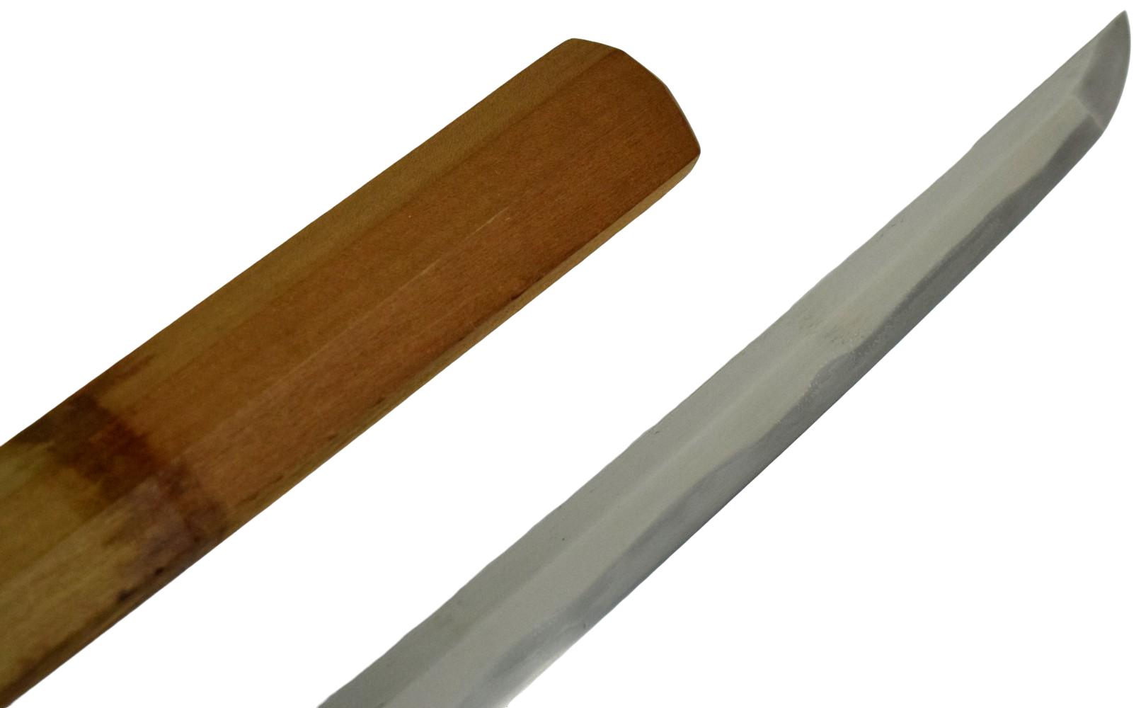 A 19th century Japanese sword Katana by the 12th generation of Aizu Kanesada.