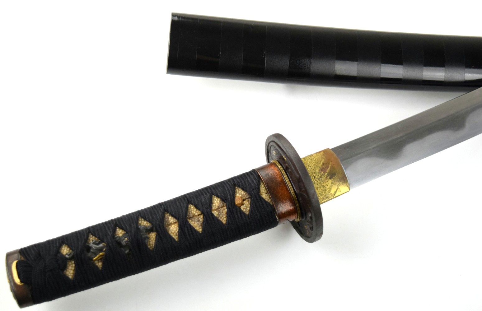 Early Shinto Japanese Wakizashi Sword ~ signed Mizuta Kunisnige