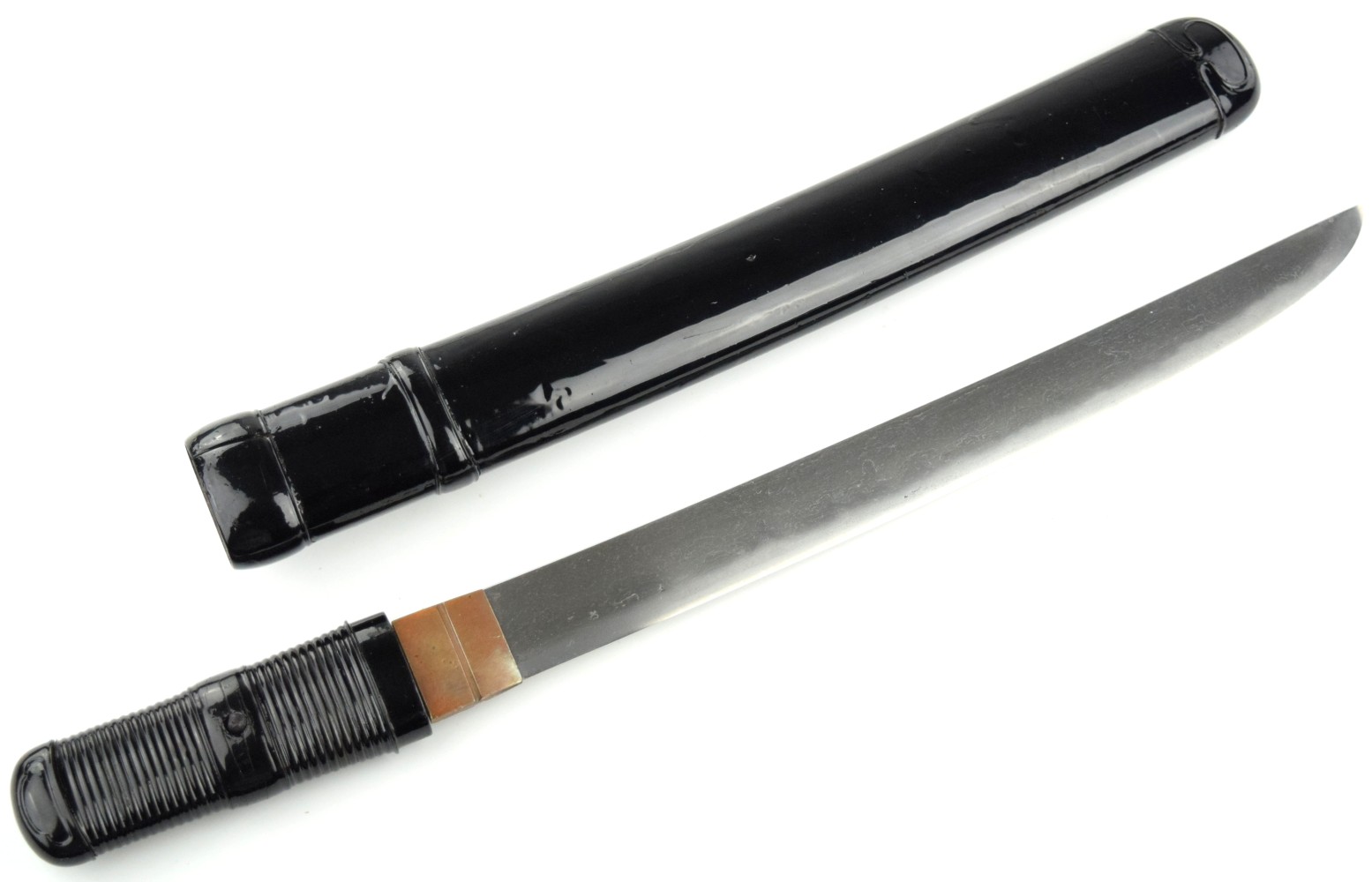 Japanese Samurai Edo Period TANTO Dagger Signed ''BISHU NO BUFUSA'' Likely KOTO era