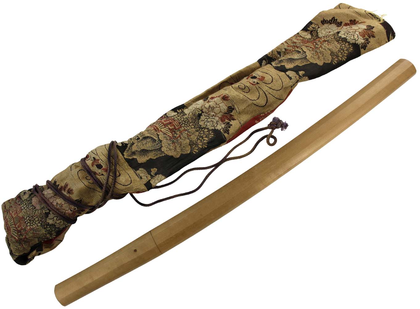 Very Nice Edo period Japanese Samurai WAKIZASHI Sword, Koto Blade with Great Hamon & Grain Patterns