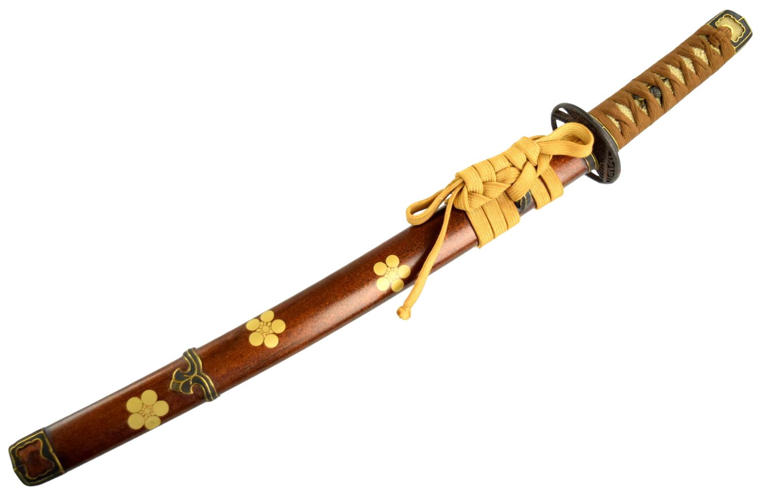 FINE JAPANESE EDO WAKIZASHI KOSHIRAE MOUNTS, NO BLADE