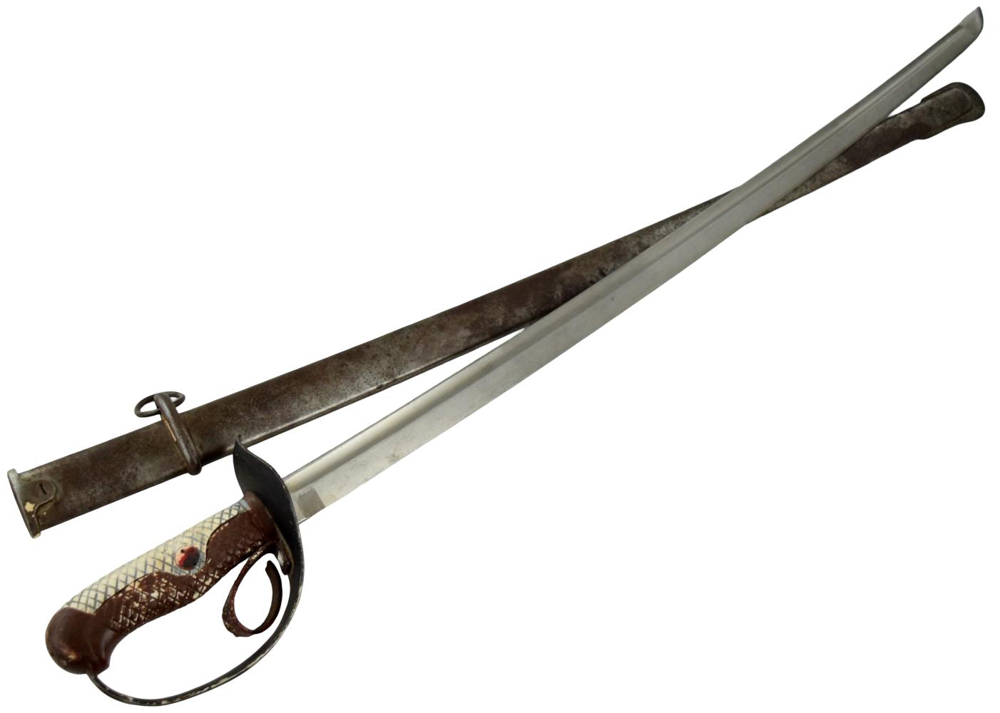 IMPERIAL JAPANESE TYPE 32 MILITARY SABER, MATCHING NUMBERS