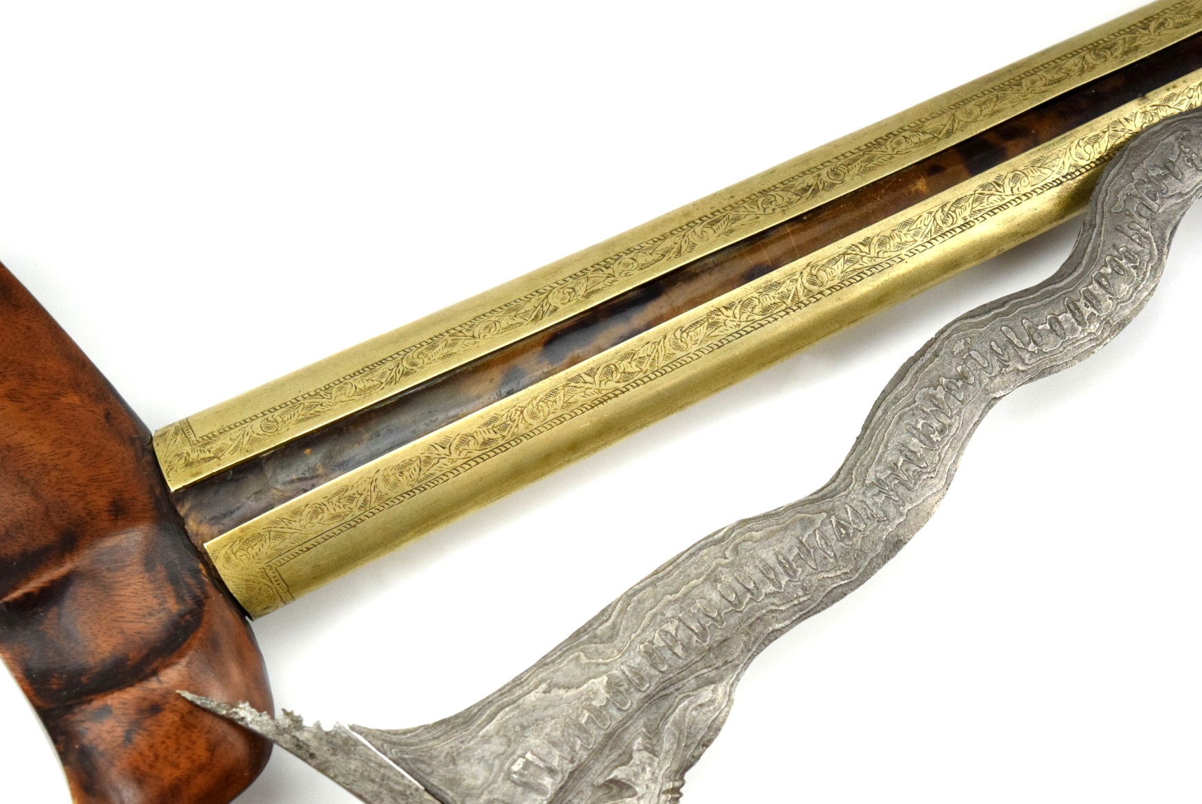 Indonesian Kris with Carved Grip