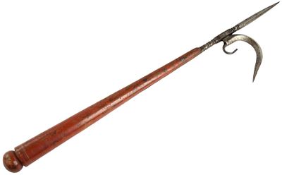 Fine 19th Century Indian Ankus Elephant Goad. A fine antique Indian ankus, or elephant goad, of 