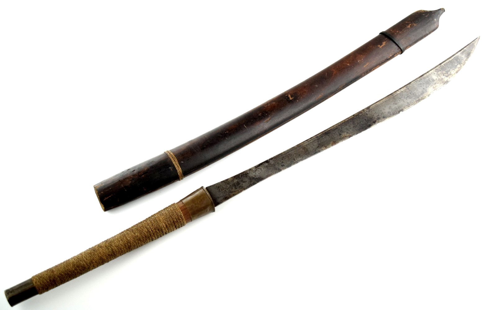 Antique Asian Burmese or Vietnamese DHA Sword