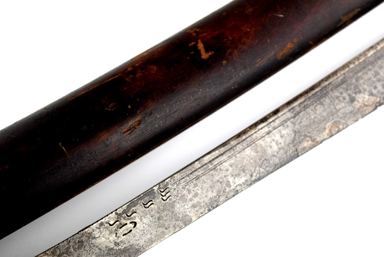 Antique Asian Burmese or Vietnamese DHA Sword